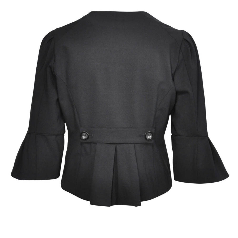 Fendi Ruffle Sleeve Jacket - Picture 2 of 8
